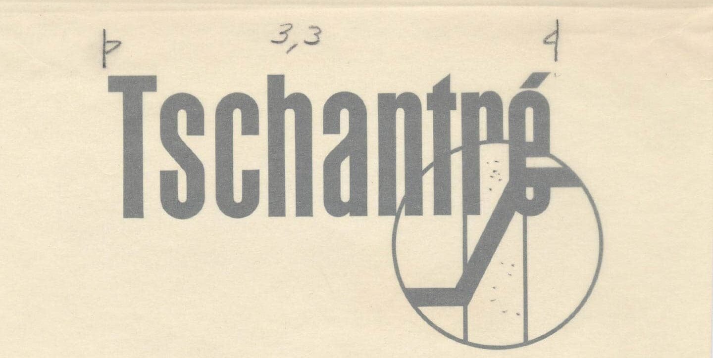 Das Tschantré-Logo in den 80er-Jahren.